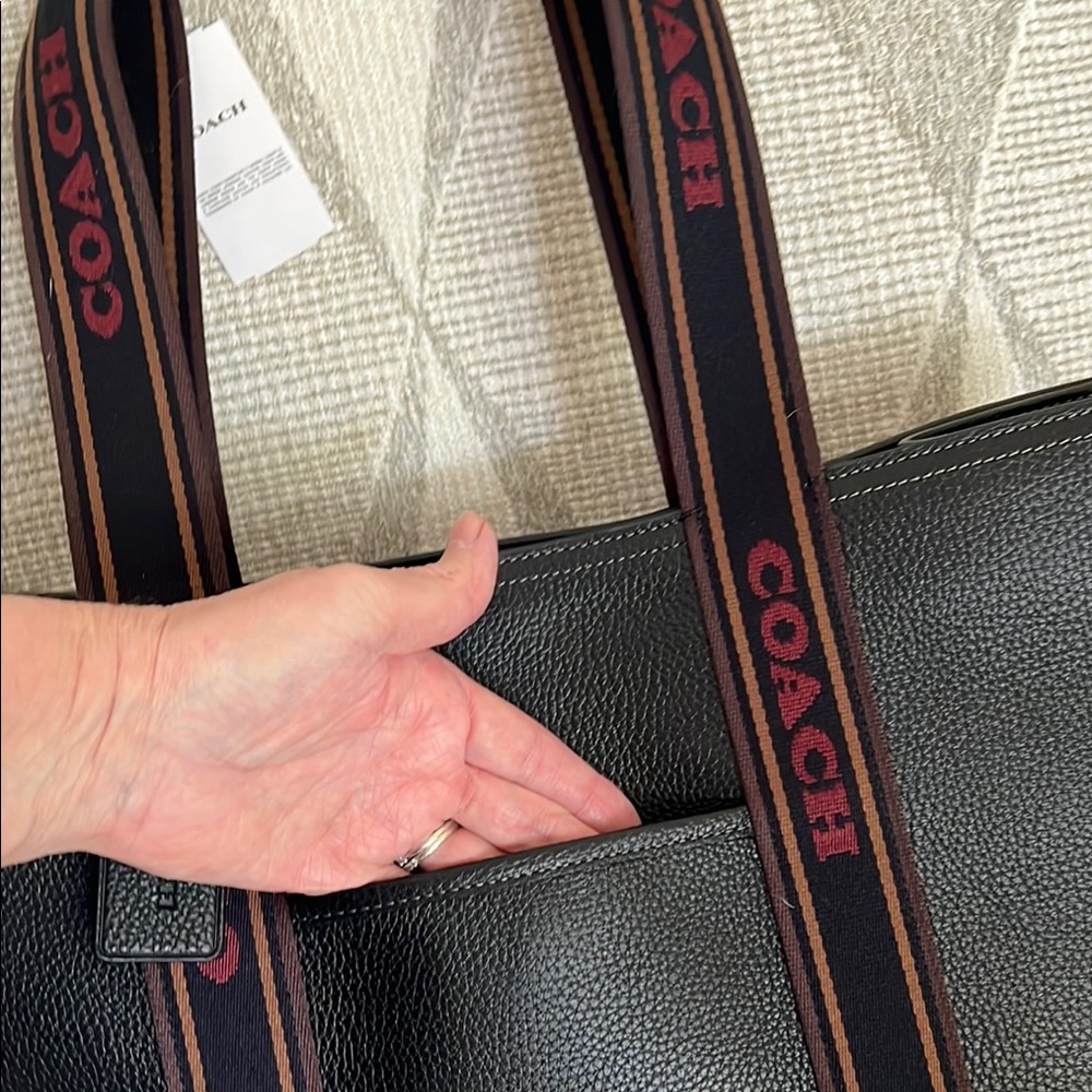NWTCoach Black Tote or Briefcase Bag - Picture 4 of 13